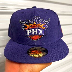 Phoenix Suns NBA Purple Fitted Hat - New